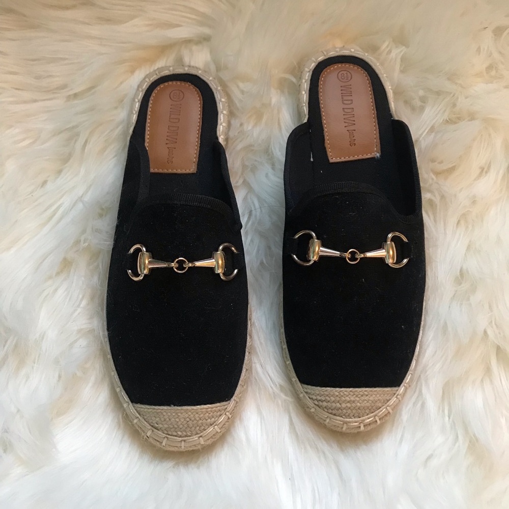 Black Espadrille